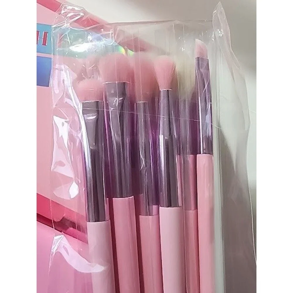 Morphe X Jeffree Star The Eye Brush Collection Case Set of 10 Pink Bag NIP Disc